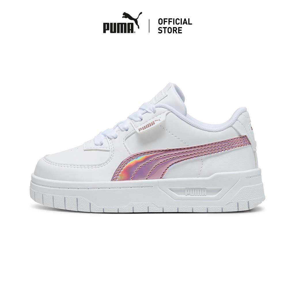 PUMA KIDS - รองเท้าผ้าใบเด็ก Cali Dream Iridescent สีขาว  39662502