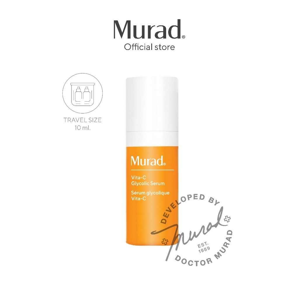 Murad Vita-C Glycolic Serum 10ml มูราด ไวต้าซี ไกลโคลิค เซรั่ม 10มล.