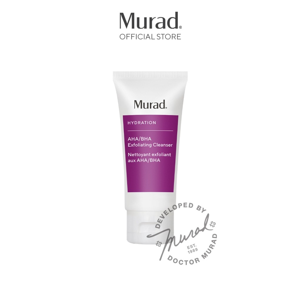 Murad AHA/BHA Exfoliating Cleanser 60ml มูราด เอเอชเอ/บีเอชเอ เอ็กซ์โฟลิเอตติ้ง คลีนเซอร์ 60มล.