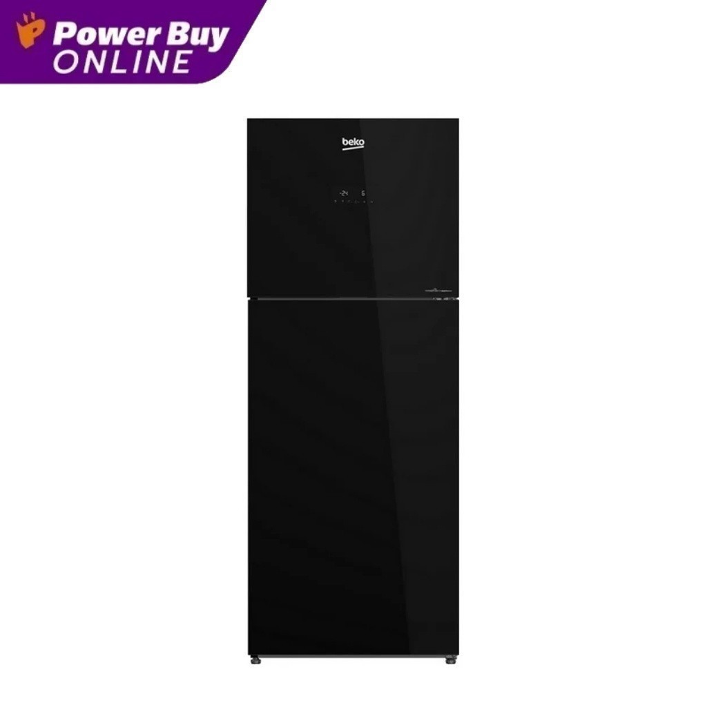 BEKO ตู้เย็น 2 ประตู (12 คิว) รุ่น RDNT371E50VZGB