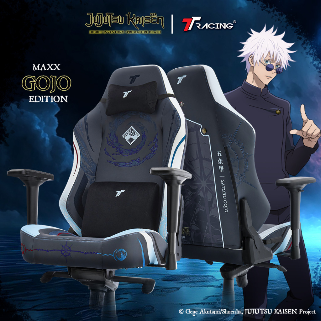 TTRacing Maxx Gojo Jujutsu Kaisen Edition Gaming Chair  เก้าอี้สำนักงาน เก้าอี้เกมมิ่ง - รับประกันอย
