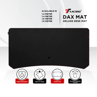 TTRacing DAX Mat - Desk Mat Mousepad แผ่นรองโต๊ะ แผ่นรองเมาส์ กันน้ำ, กันลื่น, วัสดุ PU เกรดพรีเมียม, มีให้เลือกสี่ขนาด