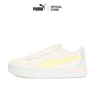 PUMA BASICS - รองเท้ากีฬาผู้หญิง Skye สีขาว - 37476409