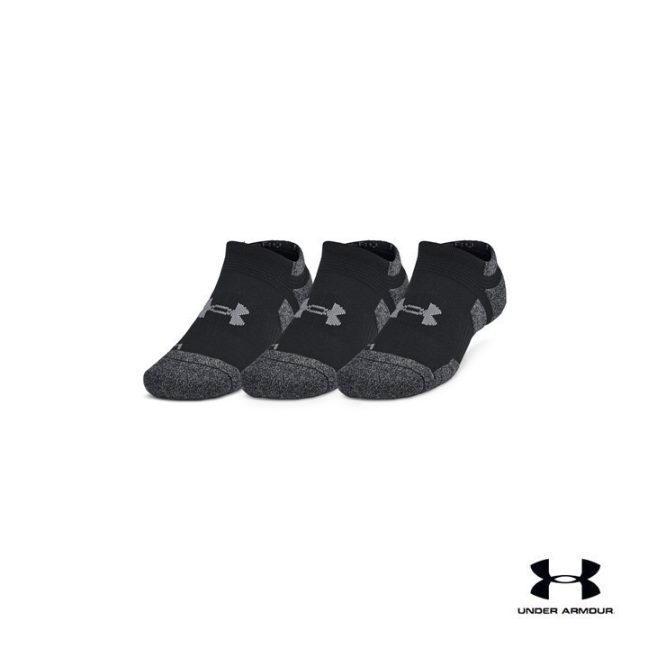 Under Armour Unisex UA Performance Tech Pro 3-Pack No Show Socks