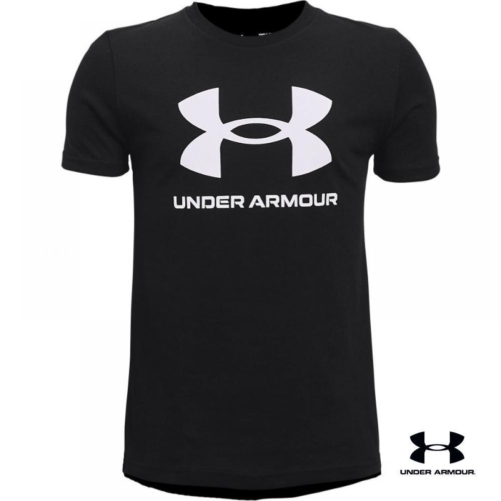 Under Armour UA Boys' Sportstyle Logo Short Sleeve อันเดอร์ อาร์เมอร์ รุ่น สปอร์ตสไตล์ โลโก้