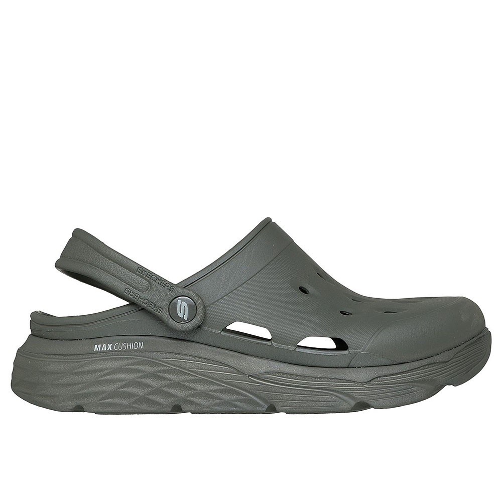 Skechers สเก็ตเชอร์ส รองเท้าผู้ชาย Men Max Cushioning Foamies Foamies Shoes - 243277-OLV