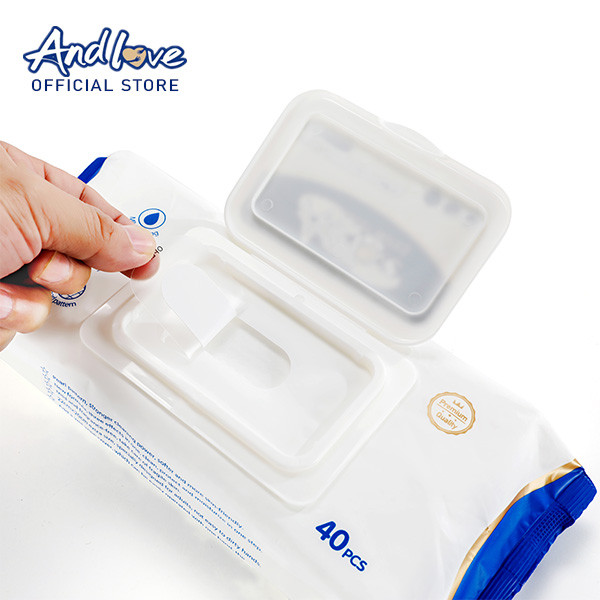 Andlove Wipes เซอร์เทนตี้ไวพ์ ผ้าเช็ดทำความสะอาดผิวสำหรับผู้ใหญ่ (40 pcs x 1 pack) - รูปที่ 2