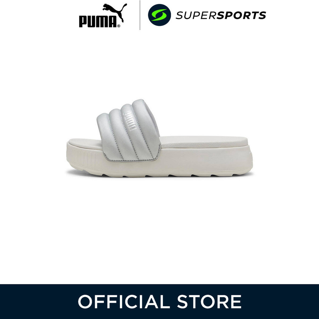 PUMA Karmen Puffy Aqua Metallics รองเท้าแตะผู้หญิง