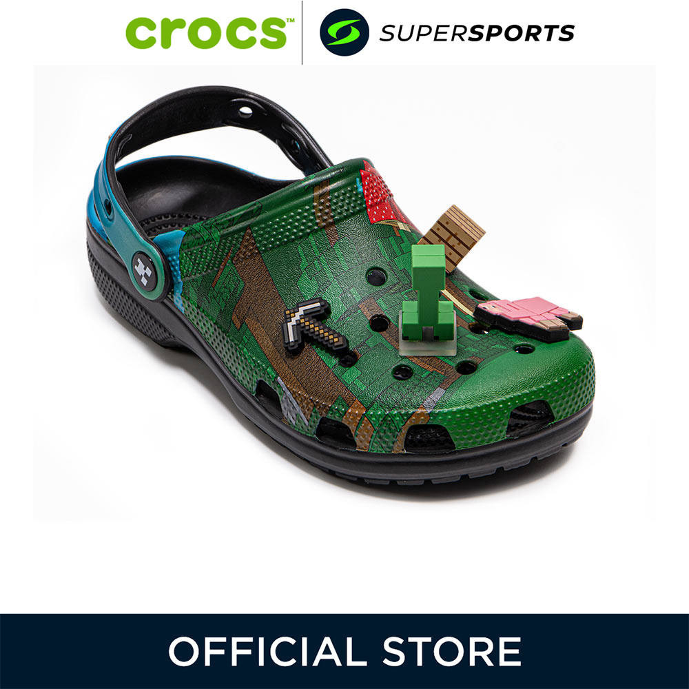 CROCS Minecraft Classic Clog รองเท้าลำลองผู้ใหญ่