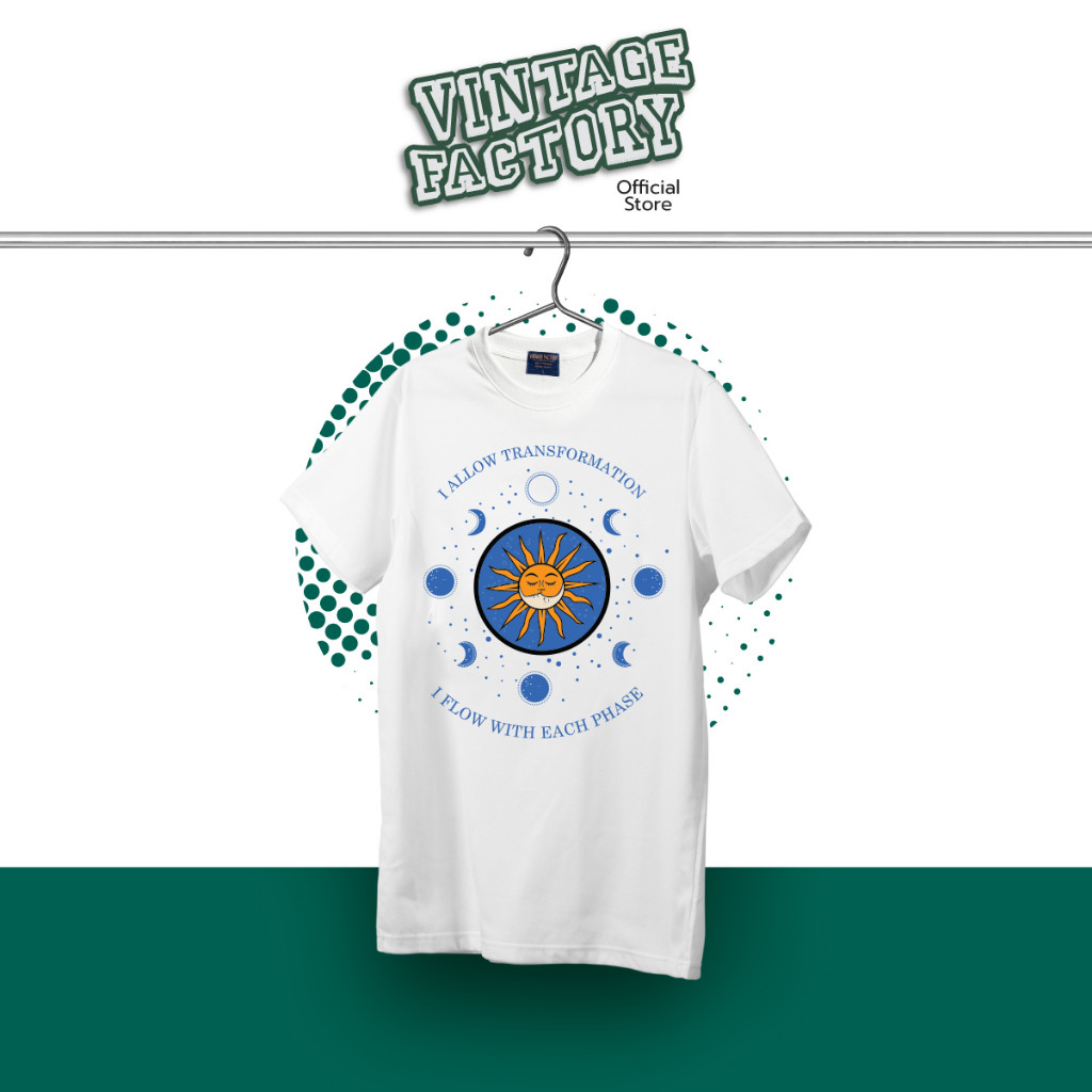 (พร้อมส่ง) เสื้อยืด UNIVERSE OF THE MOON - ผ้า Cotton100%