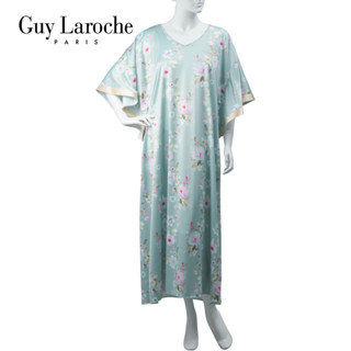 Guy Laroche GV3738 เดรส กระโปรงยาว  ทรงค้างคาว คอวี ไหล่ล้ำ …