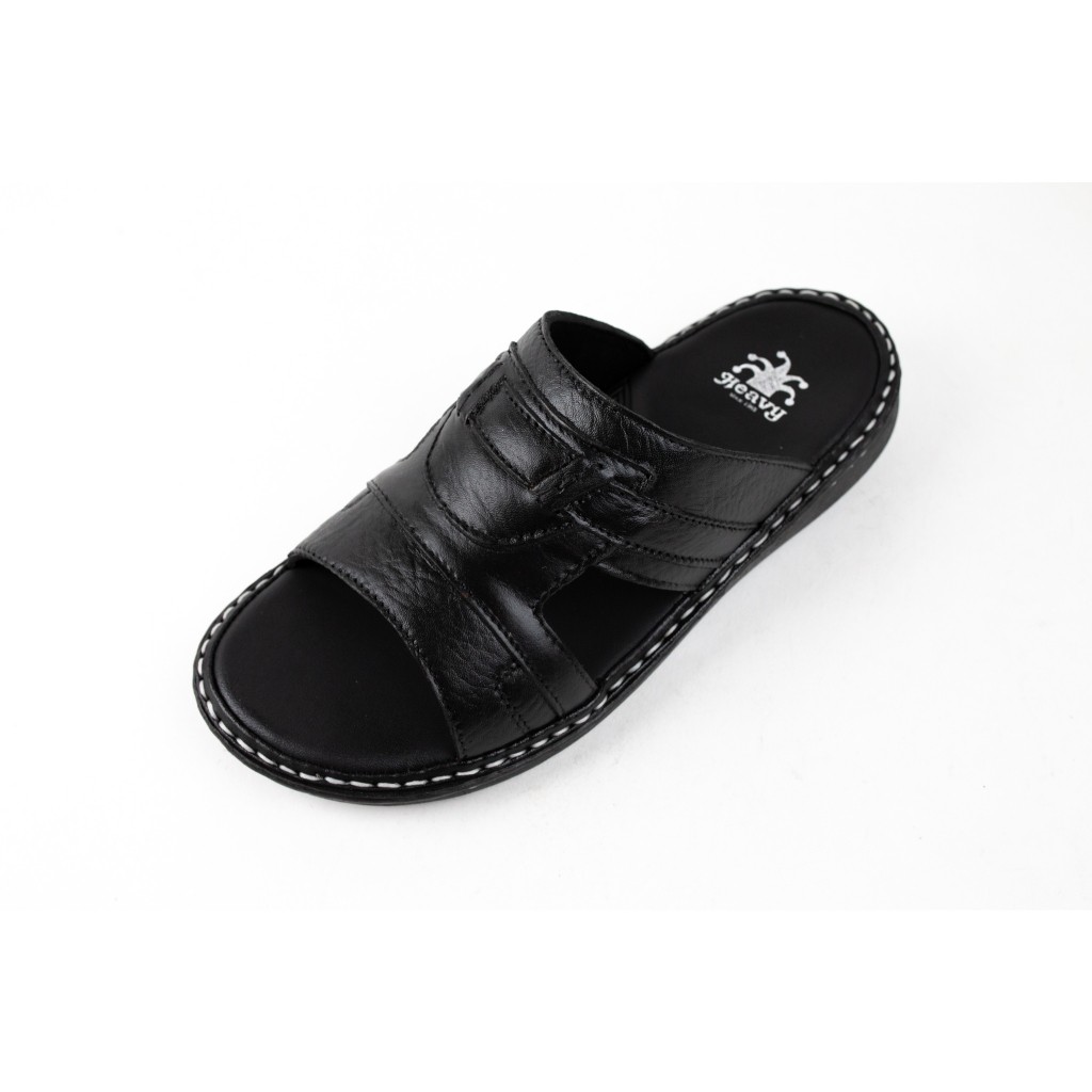 Heavy Shoes รองเท้าแตะหนังแท้ รุ่น VS3270 มี 2 สี