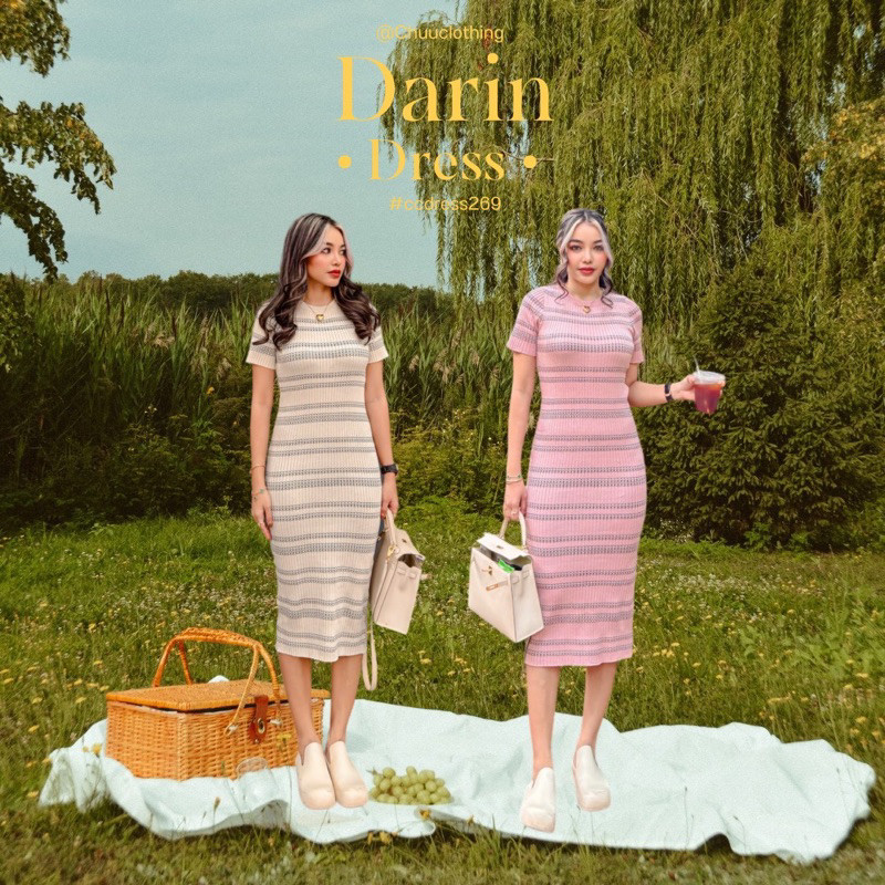 Chuuclothing Darin Dress [พร้อมส่ง]