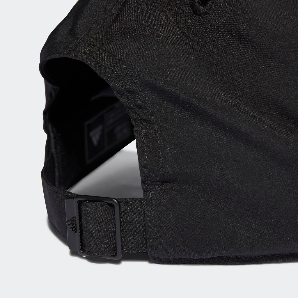 adidas ไลฟ์สไตล์ หมวกเบสบอลน้ำหนักเบาปักโลโก้ Unisex สีดำ IB3244 thumbnail 6