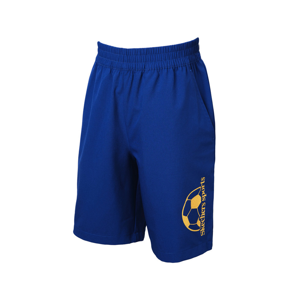Skechers สเก็ตเชอร์ส กางเกงขาสั้นเด็กผู้ชาย Boys Soccer Team Shorts - SL324B645-00SA