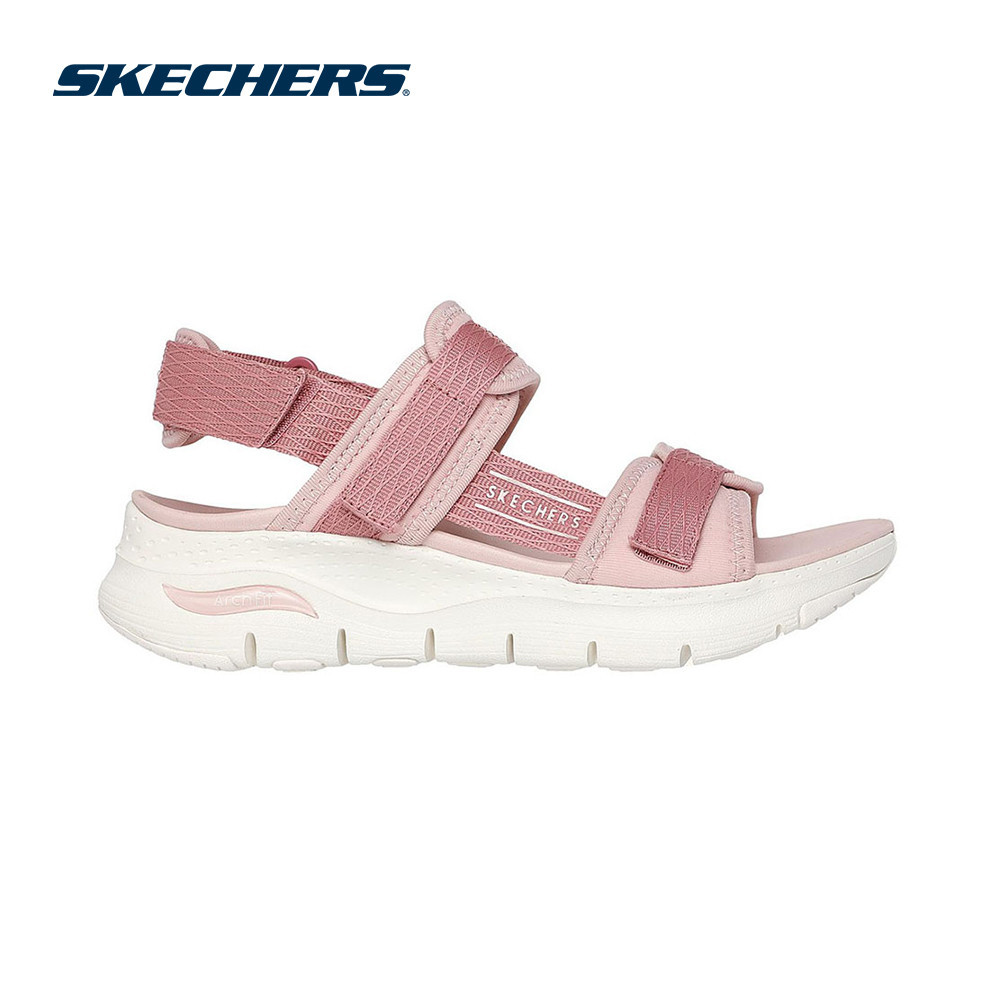 Skechers สเก็ตเชอร์ส รองเท้าแตะผู้หญิง Women Sport Comfort Arch Fit Wave Maker Sandals - 120091-ROS