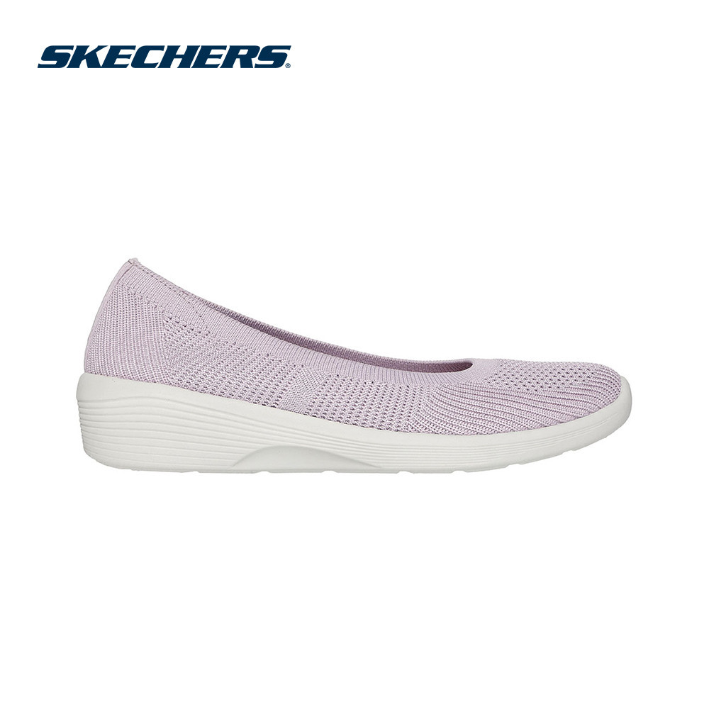Skechers สเก็ตเชอร์ส รองเท้าผู้หญิง Women Arya Modern Comfort Shoes - 158987-LAV - Air-Cooled Memory Foam