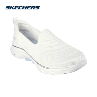 Skechers สเก็ตเชอร์ส รองเท้าผู้หญิง WOMENS GOwalk 7 GOwalk Shoes - 125218-WLB - Air-Cooled Goga Mat