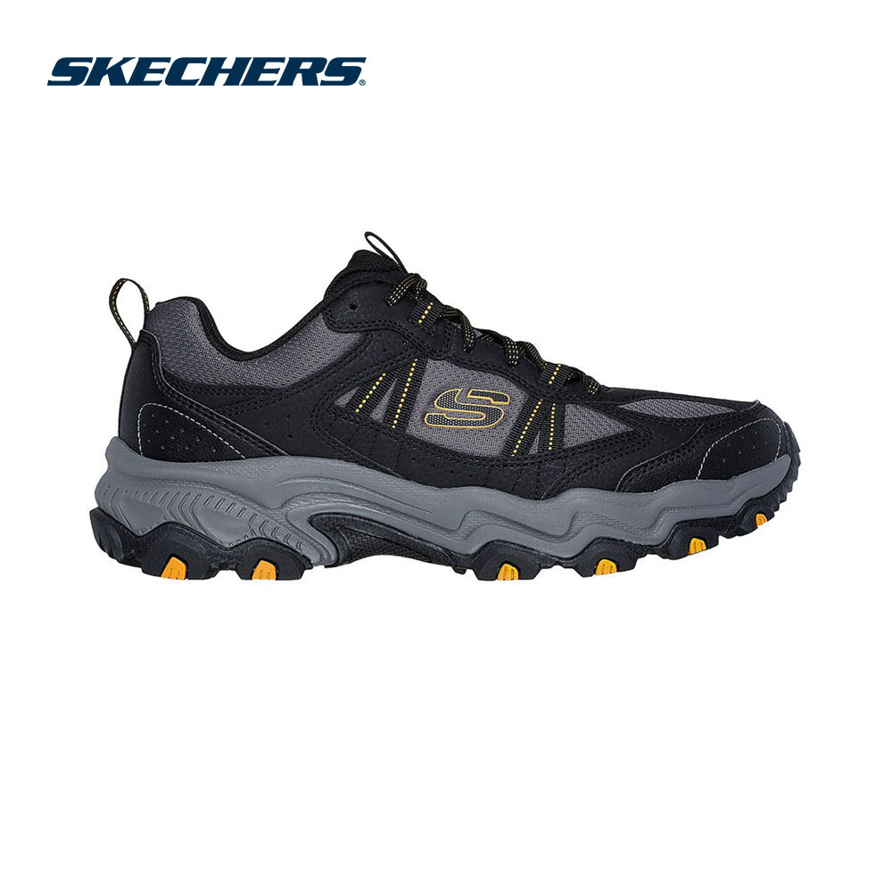 Skechers สเก็ตเชอร์ส รองเท้าเทรลผู้ชาย Men Outdoor Stamina AT Upper Stitch Trail Shoes - 237527-BKCC