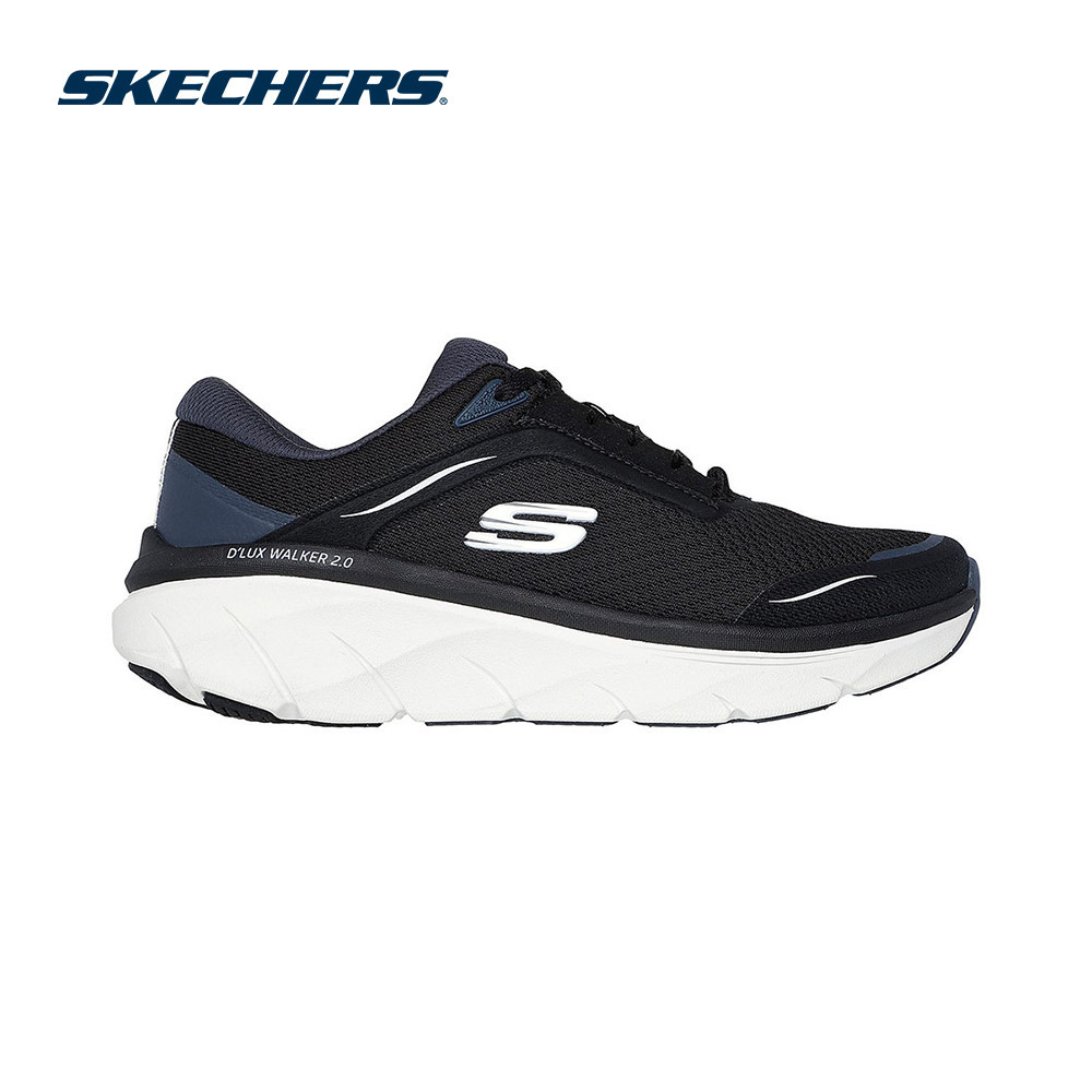 Skechers สเก็ตเชอร์ส รองเท้าลำลองผู้หญิง Women Relaxed Fit Sport D'Lux Walker 2.0 Classic Stroll Shoes - 150104-BKW