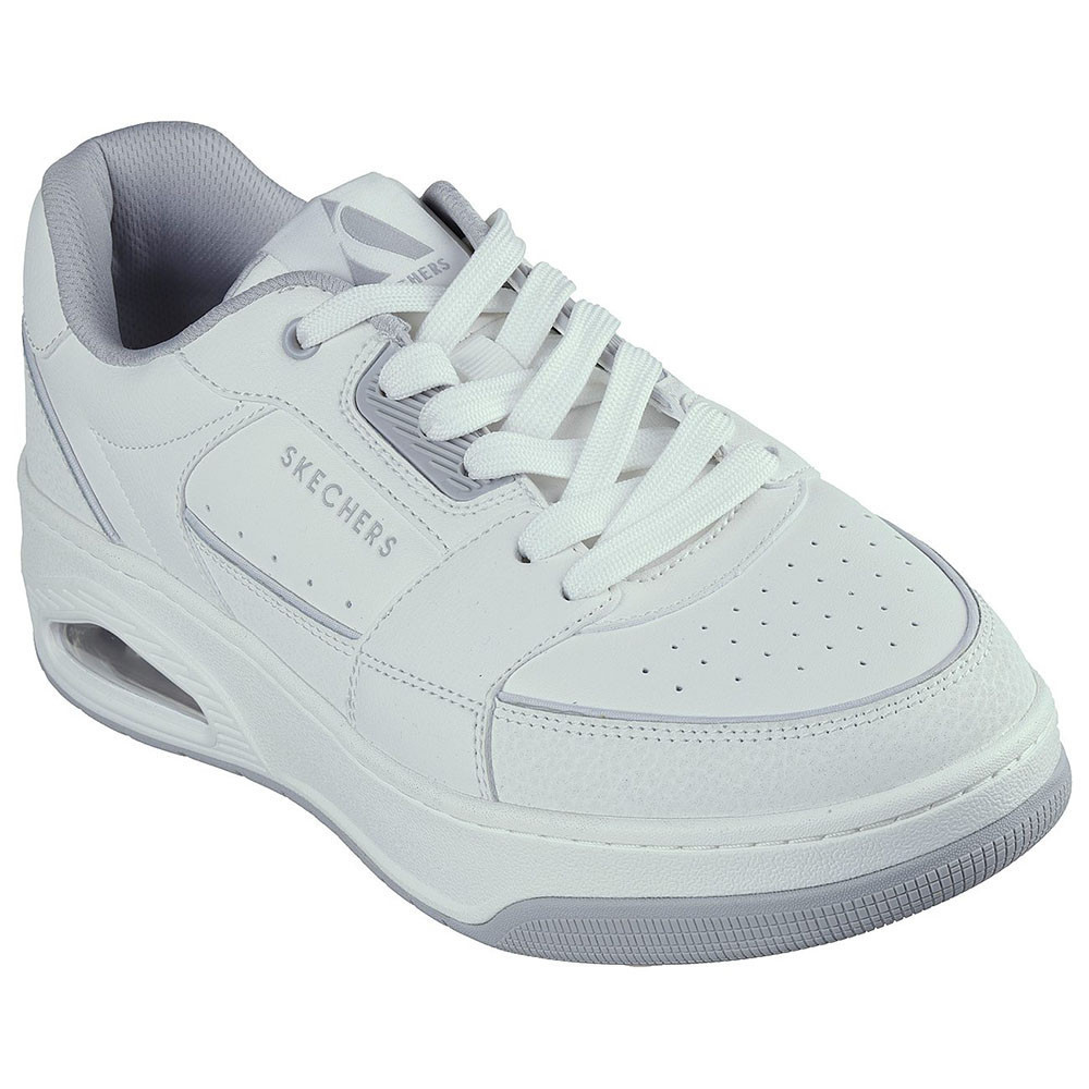 Skechers สเก็ตเชอร์ส รองเท้าผู้ชาย Men Online Exclusive SKECHERS Street Uno Court Low-Post Shoes - 183140-WHT — صورة 2