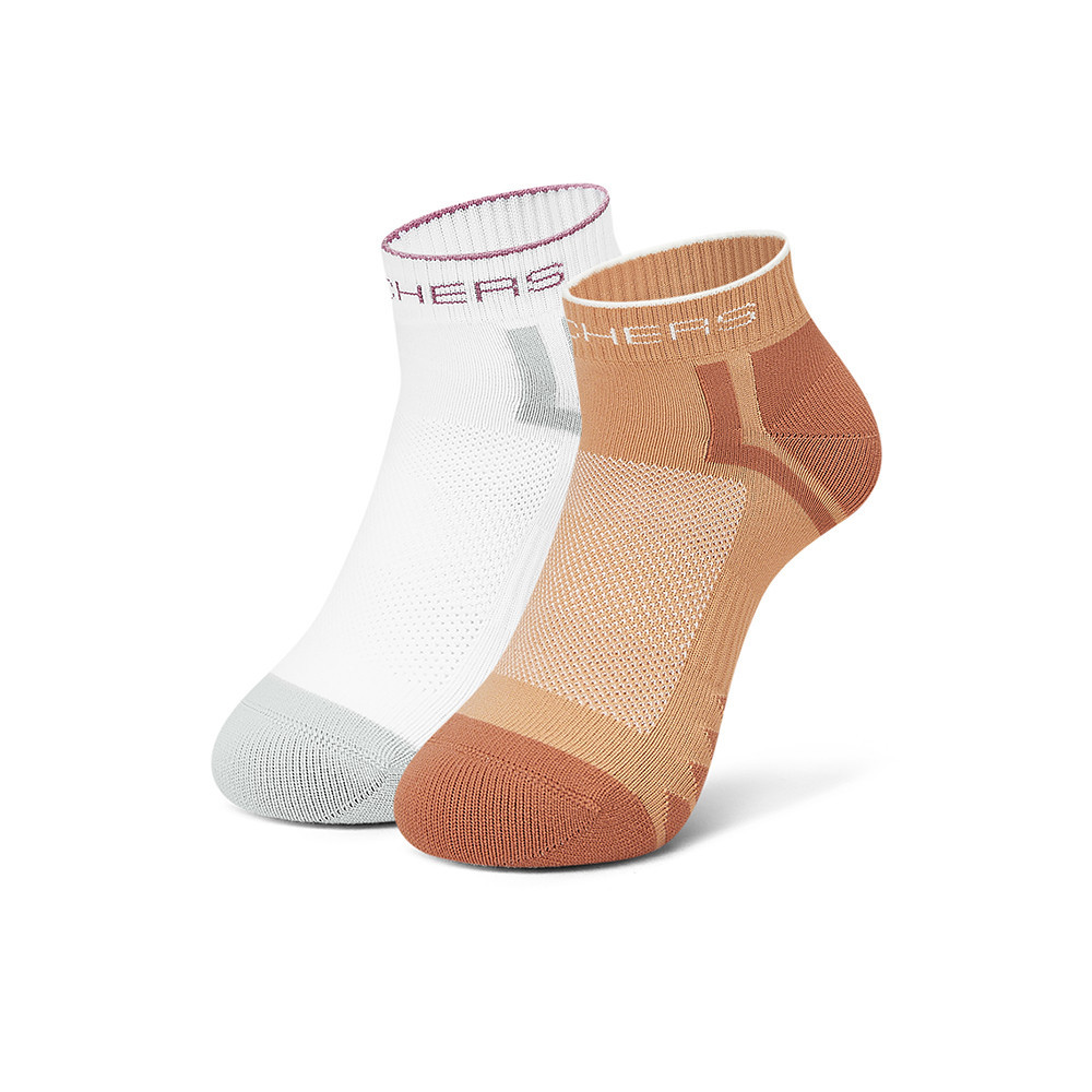 Skechers สเก็ตเชอร์ส ถุงเท้าหุ้มข้อยูนิเซ็กส์ Unisex Quarter Sock Accessory - L324U020-0484