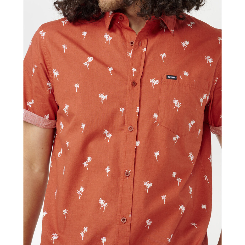 RIPCURL เสื้อฮาวาย 00EMSH PARADISE PALMS S/S SHIRT S24 — صورة 5