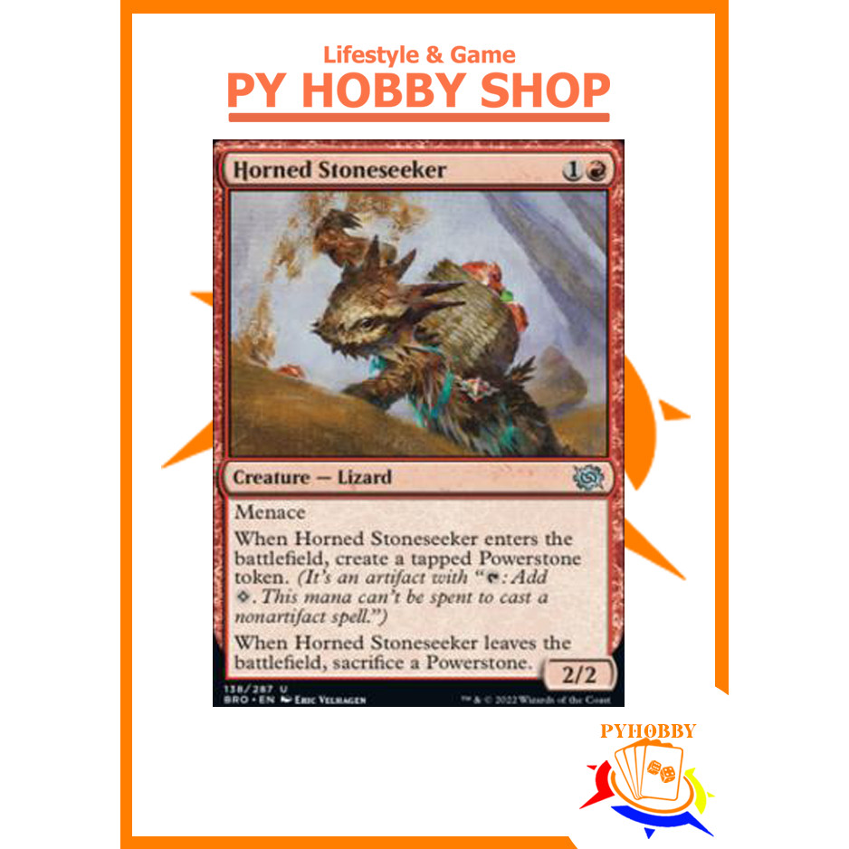 [MTG] The Brothers' War: Horned Stoneseeker