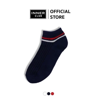 INNERCLUB ถุงเท้าFreesize รุ่น Color Line นุ่ม ใส่สบาย กระชับเท้า(แพ็ค 6 คู่ มีให้เลือก 4 สี)