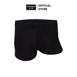 INNERCLUB บ๊อกเซอร์ชาย รุ่นAir Active กระชับเป้า ไม่เข้าวิน แพค 3 ตัว สีดำล้วน กางเกงในชาย Boxer