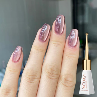สีเจลลูกแก้วสีชมพูอมม่วงขนาด15ml สินค้าพร้อมส่งจากไทย
