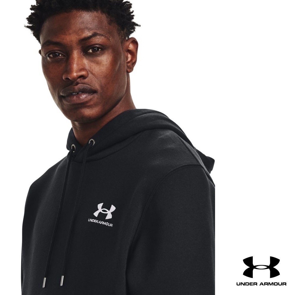 Under Armour UA Men's Essential Fleece Hoodie อันเดอร์ อาร์เมอร์ เสื้อออกกำลังกาย สำหรับผู้ชาย