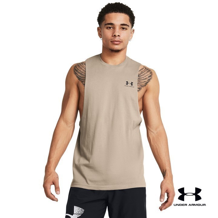 Under Armour Men's UA Sportstyle Left Chest Cut-Off T-Shirt