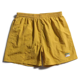 TLHGQ American Sports Casual Cropped Shorts ผู้ชาย Quick-Drying หลวมสไตล์ญี่ปุ่น