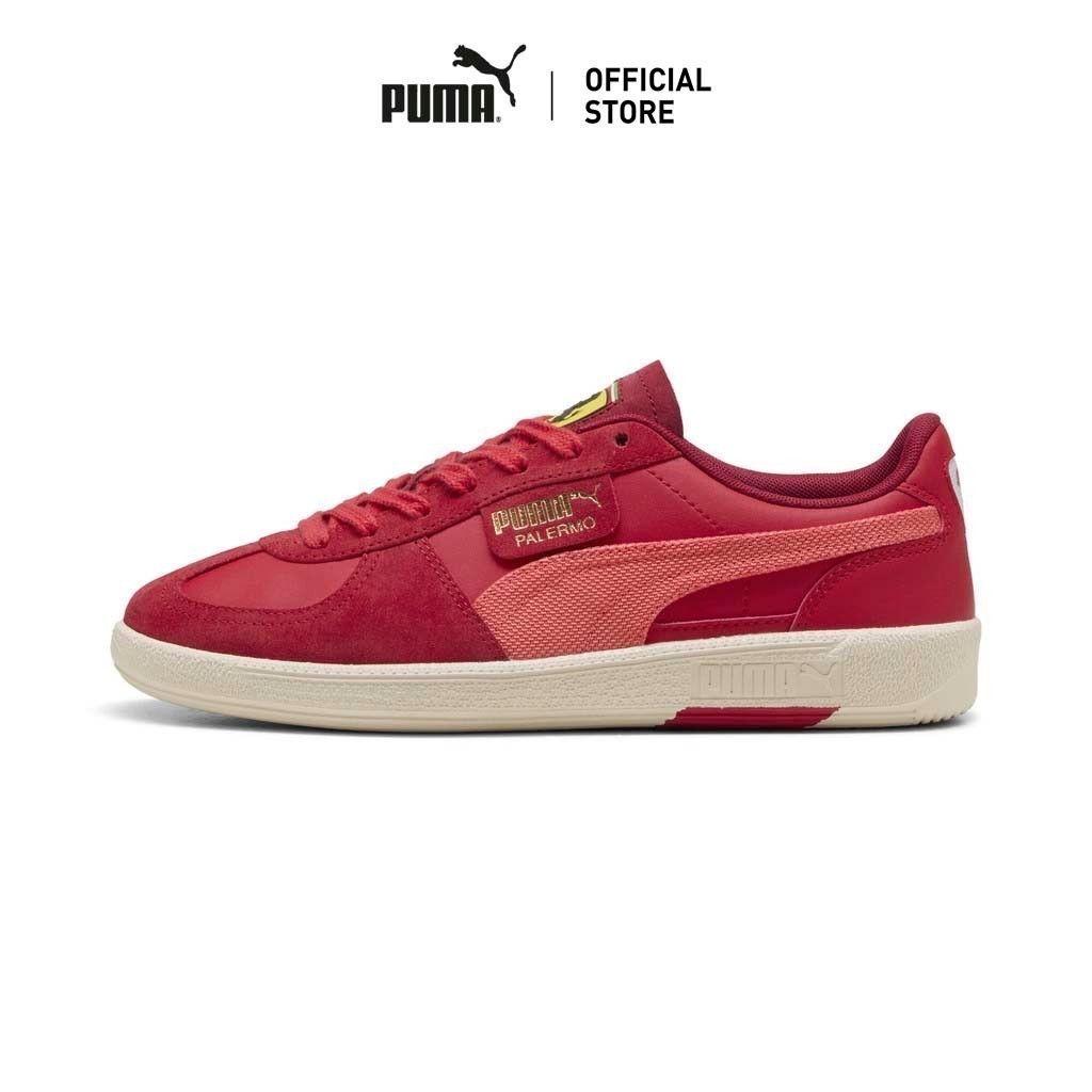 PUMA AUTO - รองเท้าผ้าใบ  Palermo สีแดง - 30871702