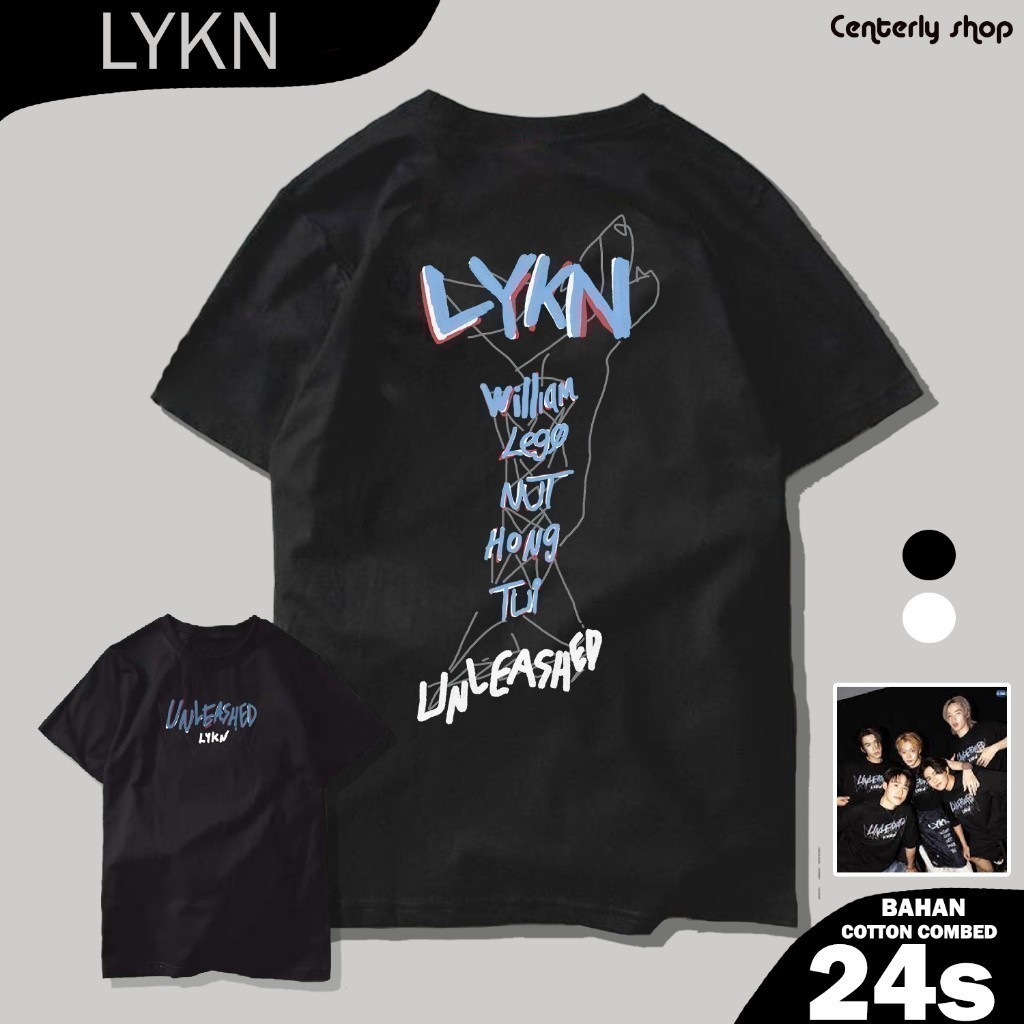 เสื้อยืดแฟนคลับ LYKN คอนเสิร์ตทัวร์ 2025 เนื้อผ้าคอตตอนแท้ S-5XL