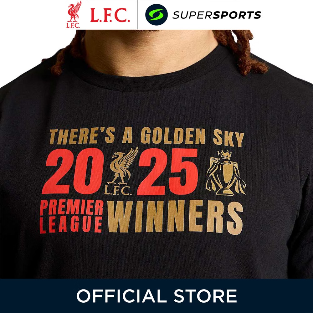 LFC EPL Champions 2024/25 เสื้อยืดฟุตบอลผู้ชาย - รูปที่ 2