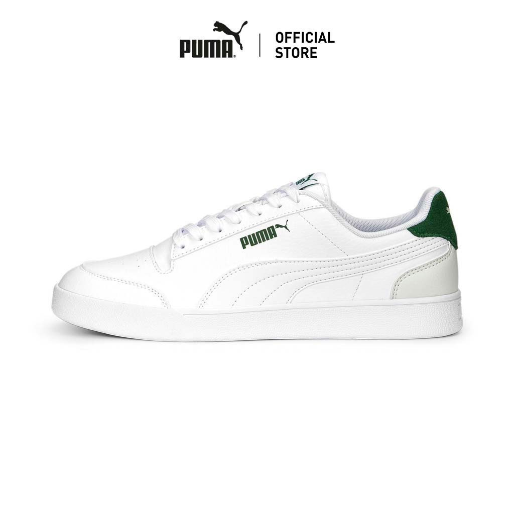 PUMA BASICS - รองเท้าออกกำลัง PUMA Shuffle สีขาว - 30966825