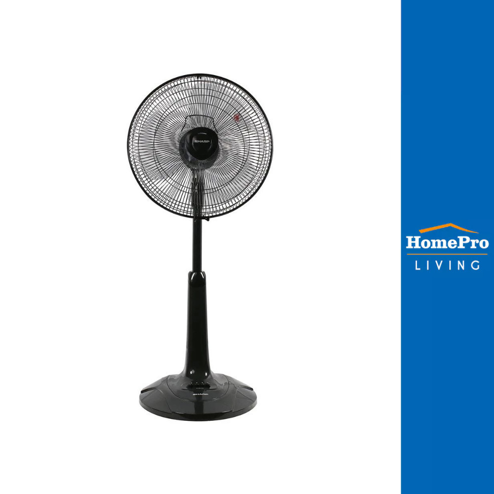 SHARP พัดลมสไลด์ 16 นิ้ว  PJ-SL163DG สีดำ