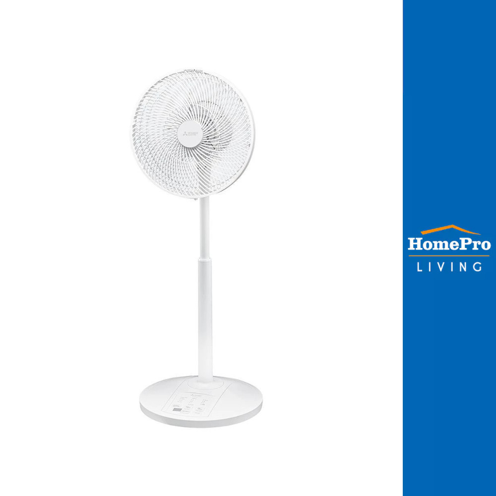 MITSUBISHI พัดลมสไลด์ 12 นิ้ว R12A-HRB WH สีขาว