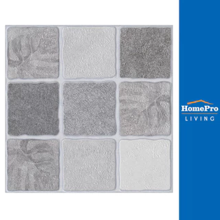 ภูผา กระเบื้องพื้น 12x12 นิ้ว เวต้า สโตน เทา PM 1M2 จัดส่งโดย HomePro
