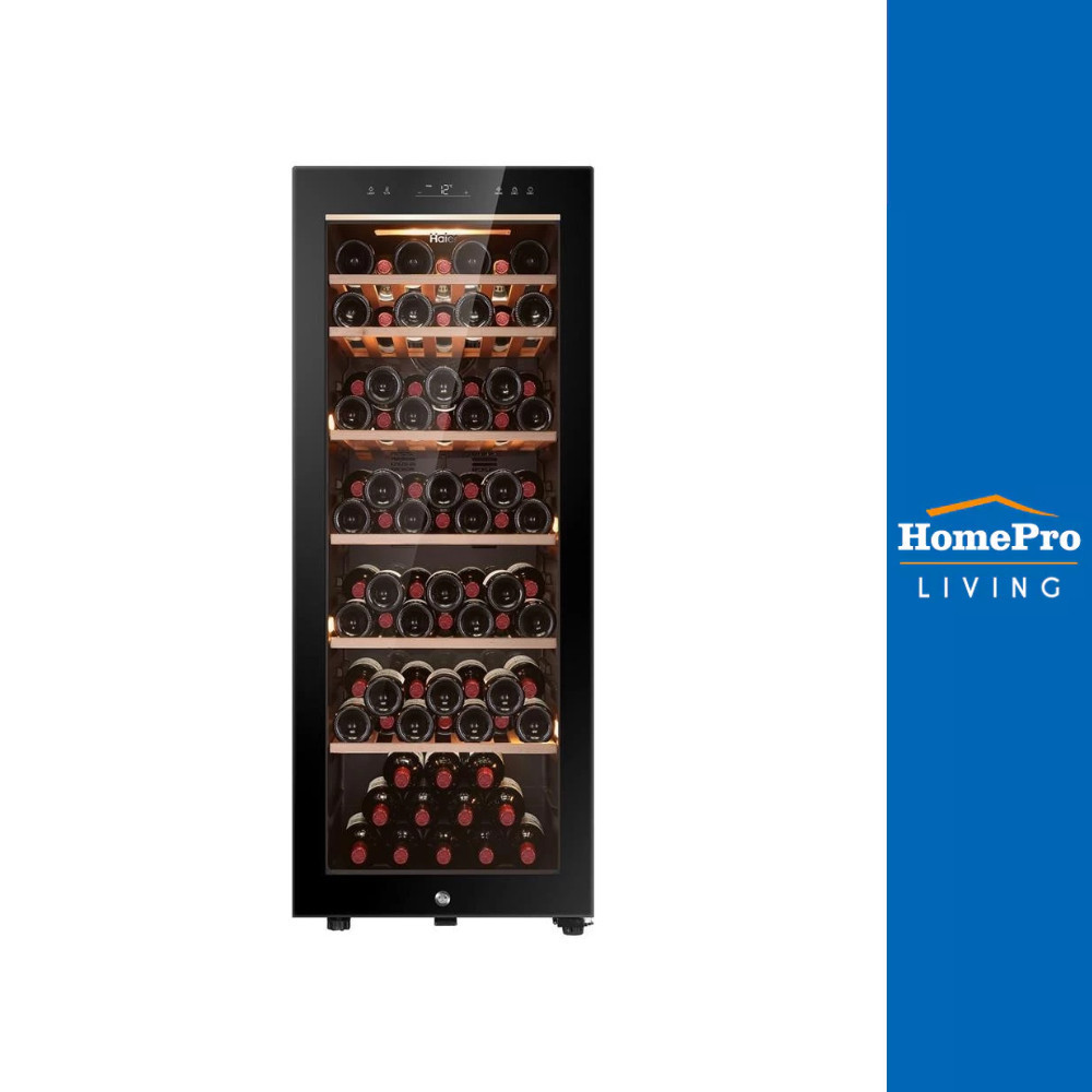 HAIER ตู้แช่ไวน์  JC-198 84 ขวด สีดำ