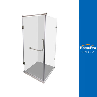 MOYA ฉากกั้นอาบน้ำ G2202 90x90 ซม. จัดส่งโดย HomePro กระจกกั…
