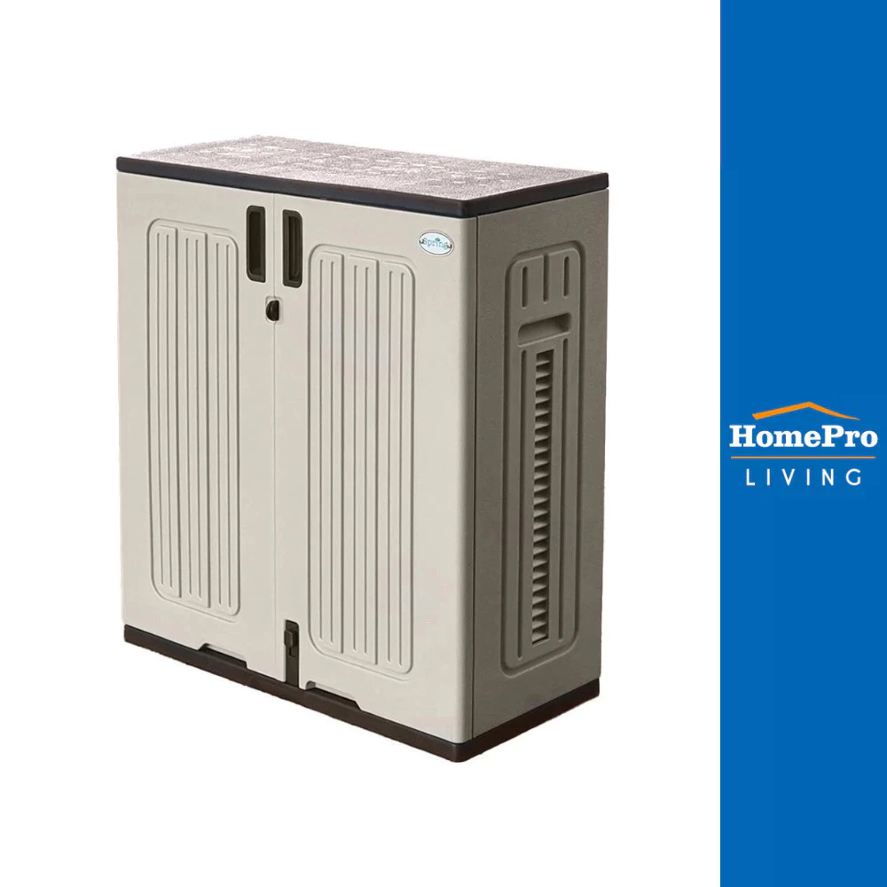 [ฟรีประกอบ] SPRING ตู้เก็บของ HDPE EVEREST 90x36 ซม. จัดส่งโดย HomePro