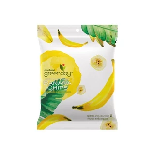 กรีนเดย์ กล้วยเล็บมือนางกรอบ (20 กรัม) Greenday Banana Chips (20g)