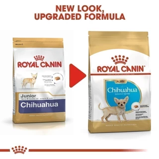 Royal Canin Chihuahua Puppy 500g อาหารเม็ดลูกสุนัข พันธุ์ชิวาวา อายุต่ำกว่า 8 เดือน (Dry Dog Food, โรยัล คานิน)