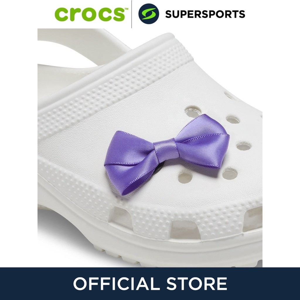 CROCS Jibbitz Purple Giant Bow ตัวติดรองเท้า
