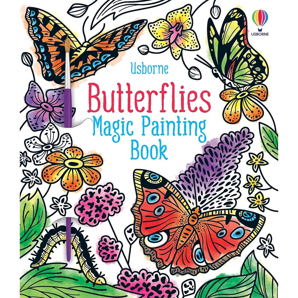 หนังสืออังกฤษใหม่ Butterflies Magic Painting Book (Magic Painting Books) [Paperback]