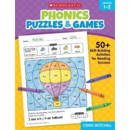 Phonics Puzzles & Games for Grades 1-2 : 50+ Skill-Building Activities for Reading Success [Paperbac