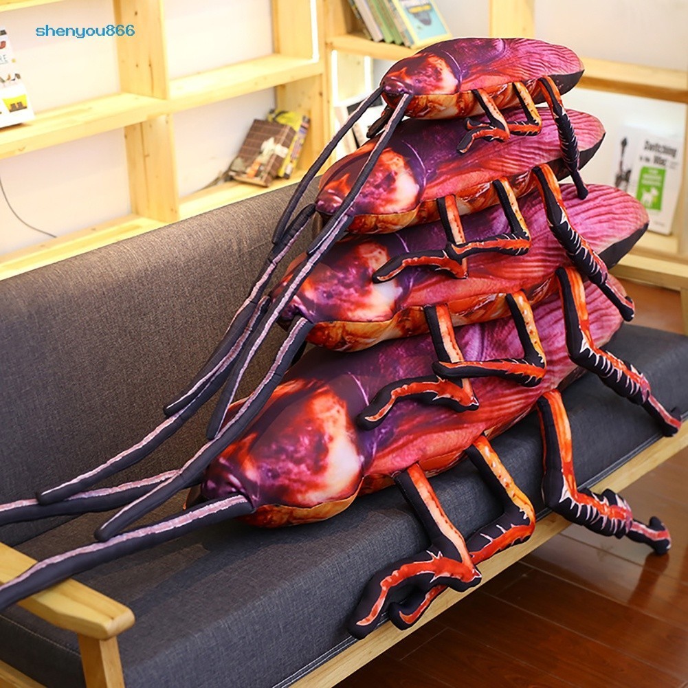 Syt- ตุ๊กตาแมลงสาบจําลอง 3D 22 นิ้ว ของเล่นสําหรับเด็ก